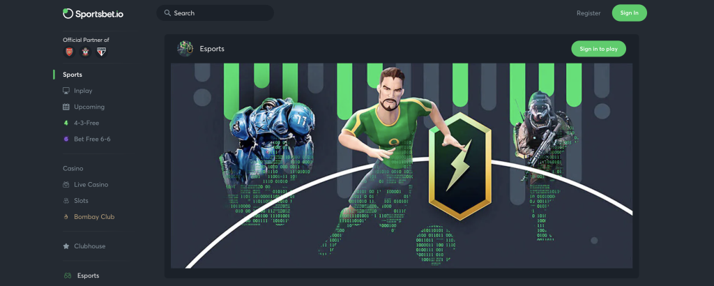 Sportsbet.io - eSports Bitcoin Betting Site