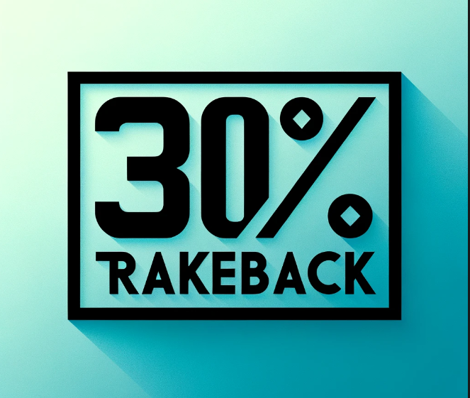 30% rakeback bonus