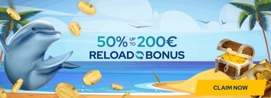 Dolfwin Casino Reload Bonus 