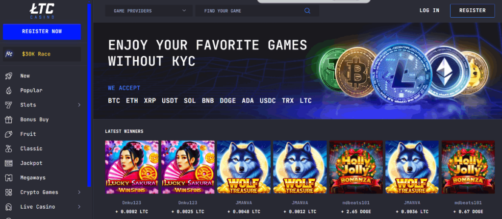 LTC Casino online