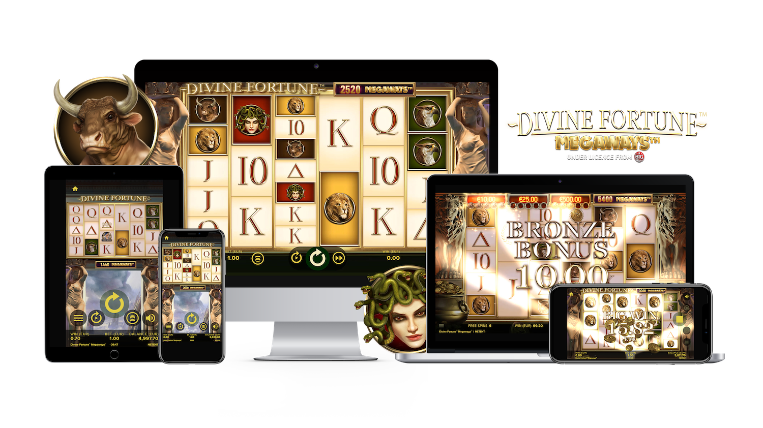 Divine Fortune Slots – Jackpot Bonus Game & Mega Prizes