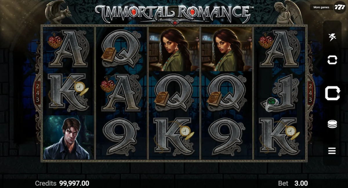 Immortal Romance Slots Review – Special Features & Gameplay