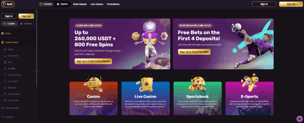 Playbet io USD coin casino