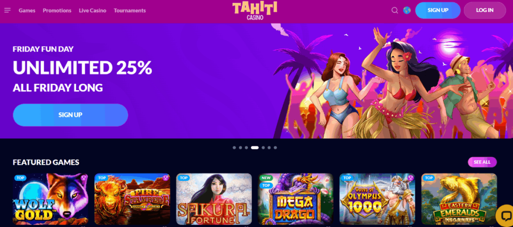 Tahiti Crypto Casino