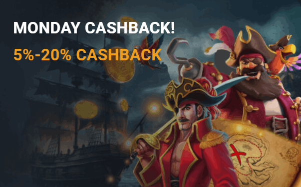 iLucki Casino cashback bonus