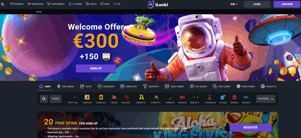 iLucki crypto casino